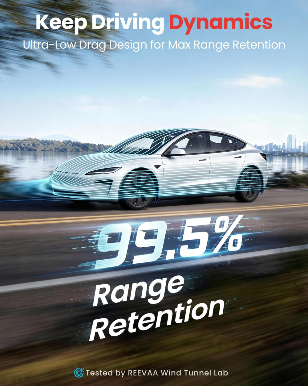 REEVAA aero-profile mud flaps maintain efficiency with minimal drag