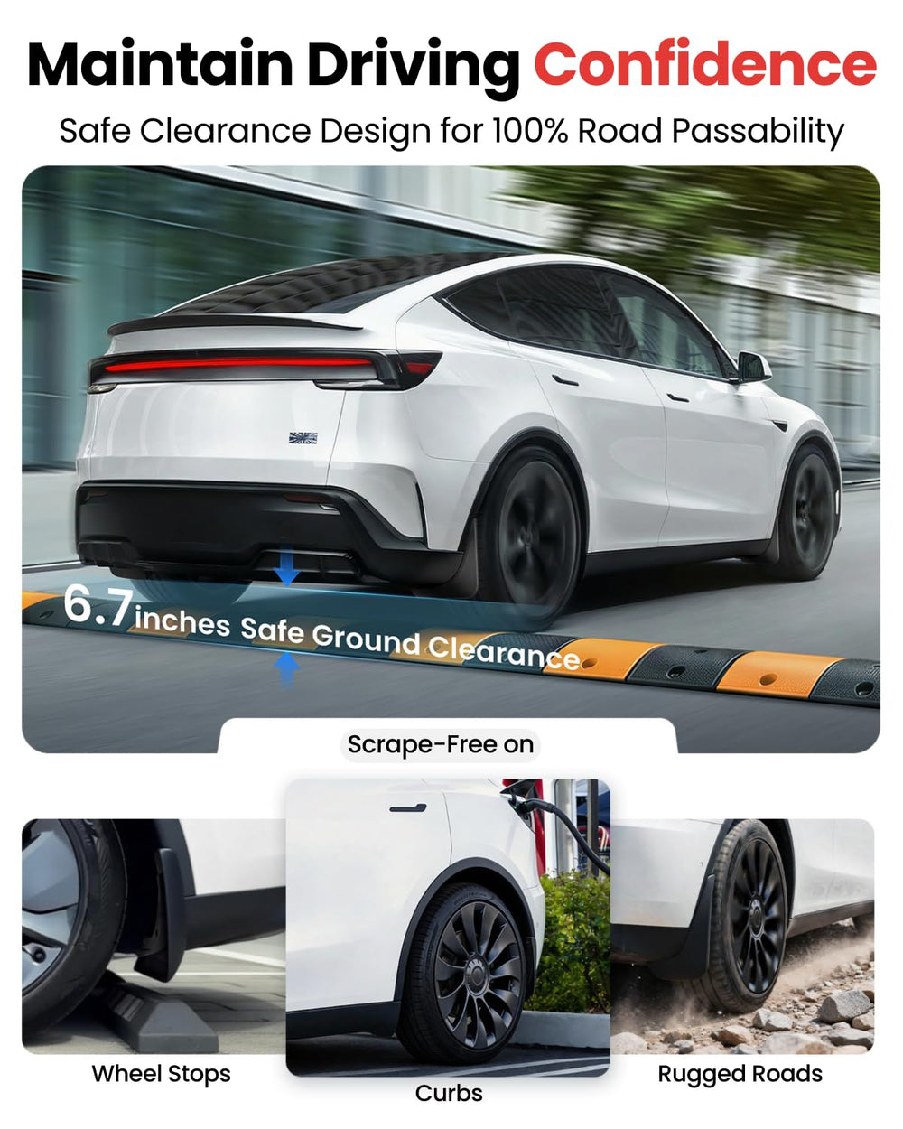 REEVAA mud flaps show durability against impact and temperature extremes.