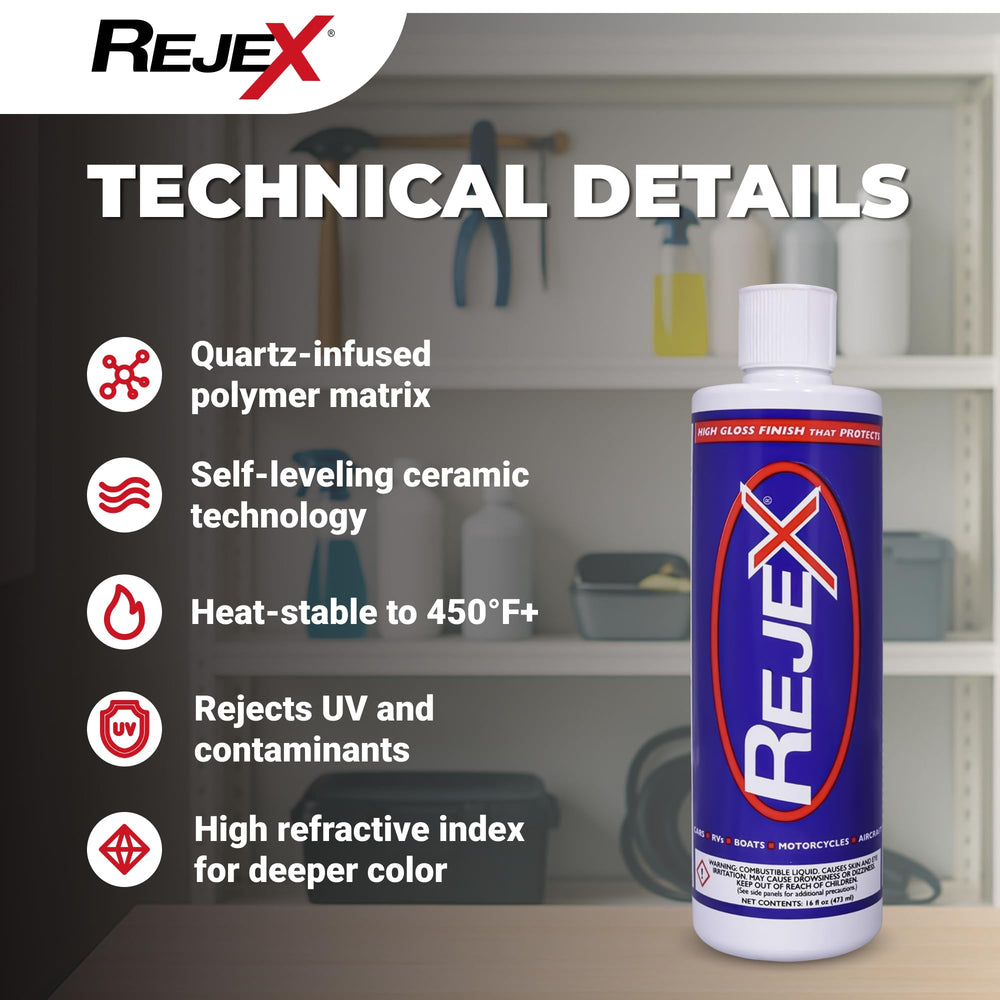 RejeX fiberglass surface shows versatile protection across materials