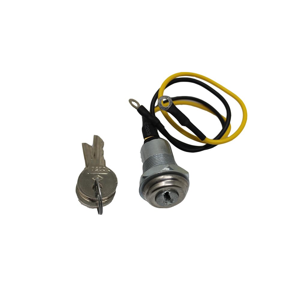 Reliable Aftermarket Parts ignition switch with wire and keys for Ford 2N tractor; smooth fit and operation.