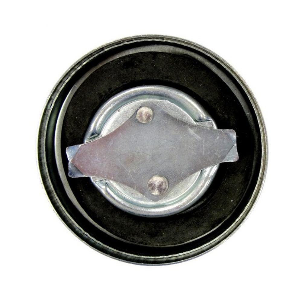 Reliable Aftermarket Parts gas cap in hand, showing size and build quality.