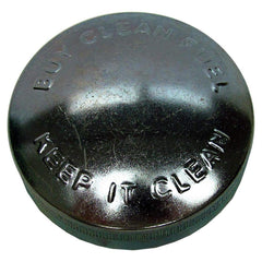 Reliable Aftermarket Parts triple-baffle gas cap interior view detailing multi-baffle design.