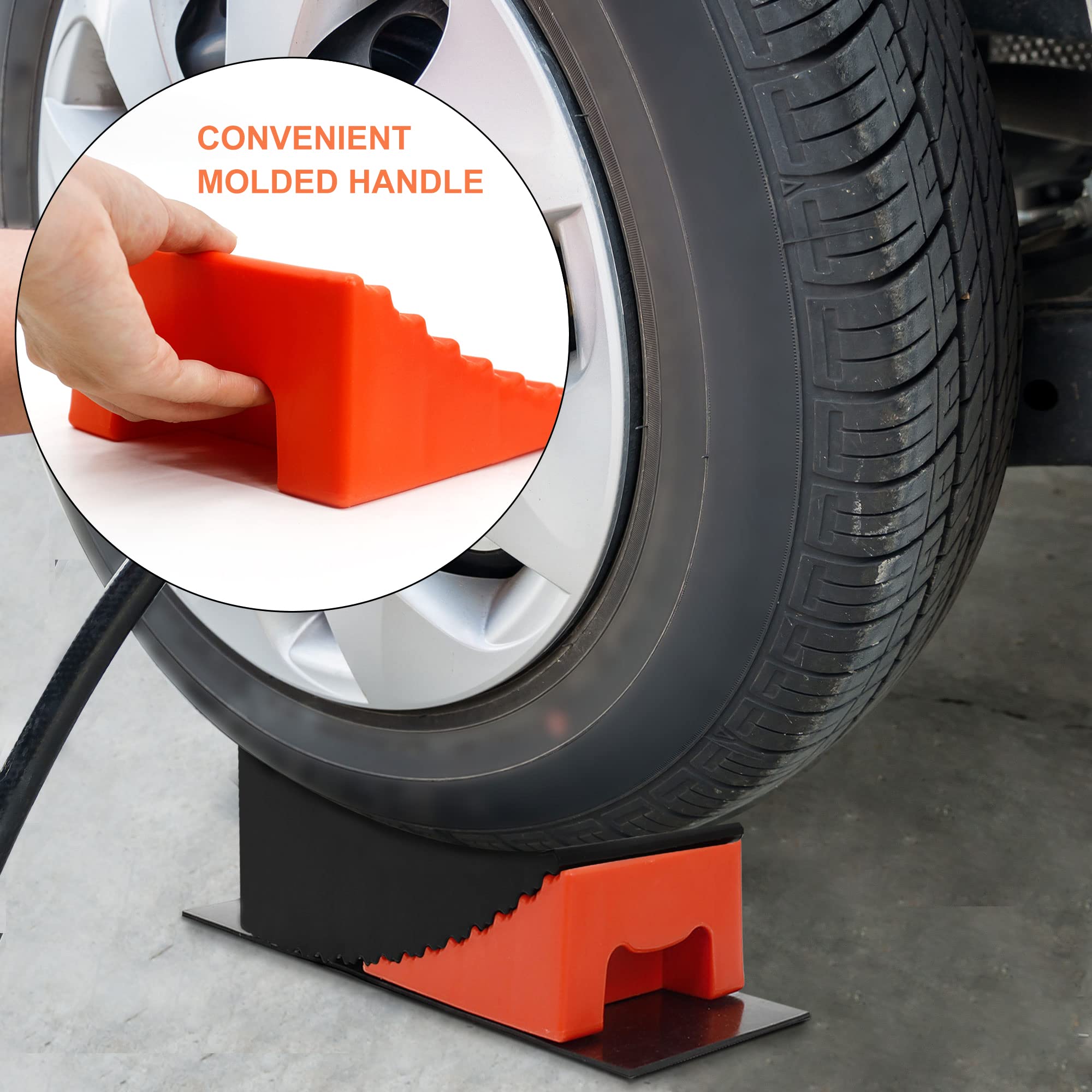Reliancer adjustable increments from 1/2 to 4 inches for precise leveling.