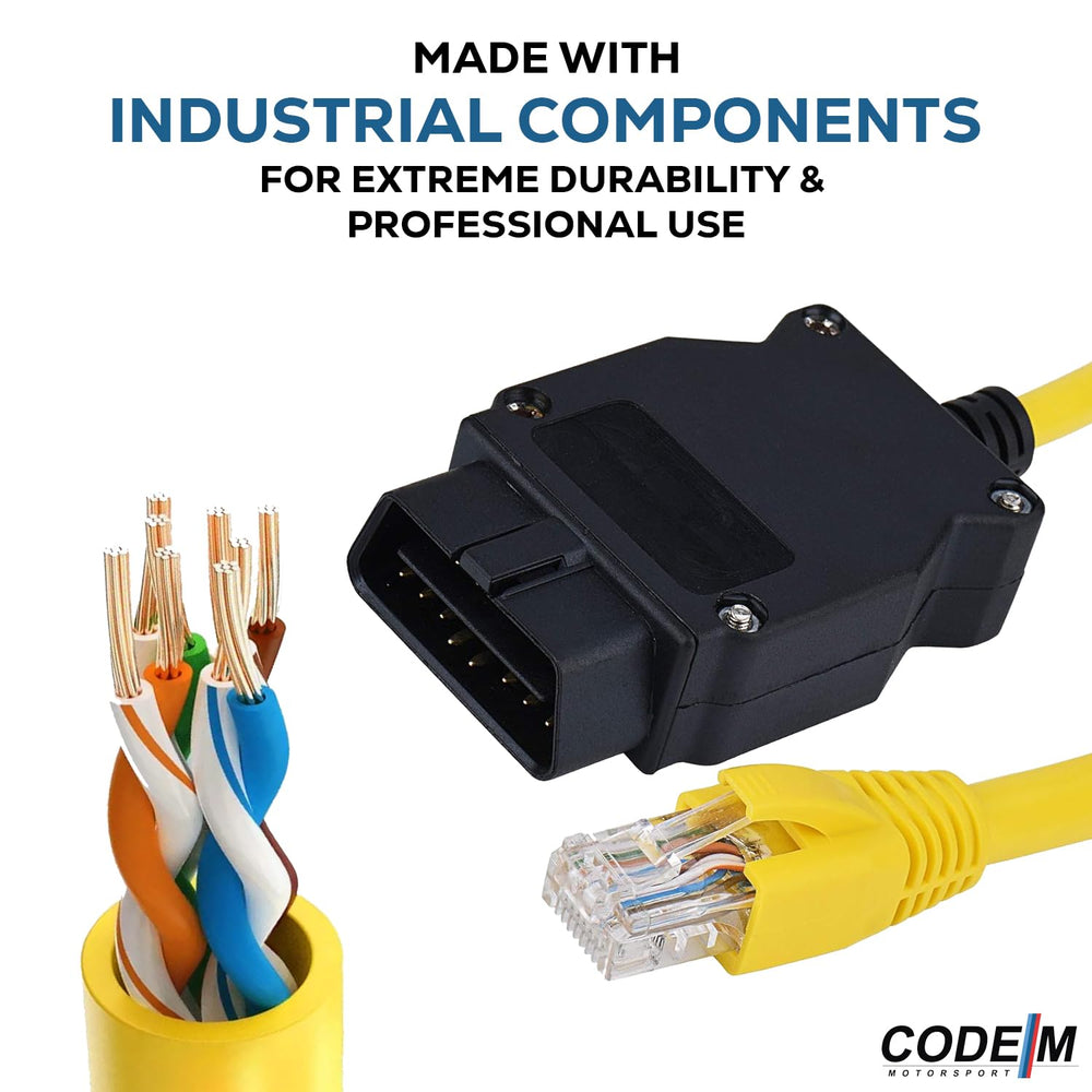 Reloot 16-pin OBD connector flexible design for BMW diagnostics