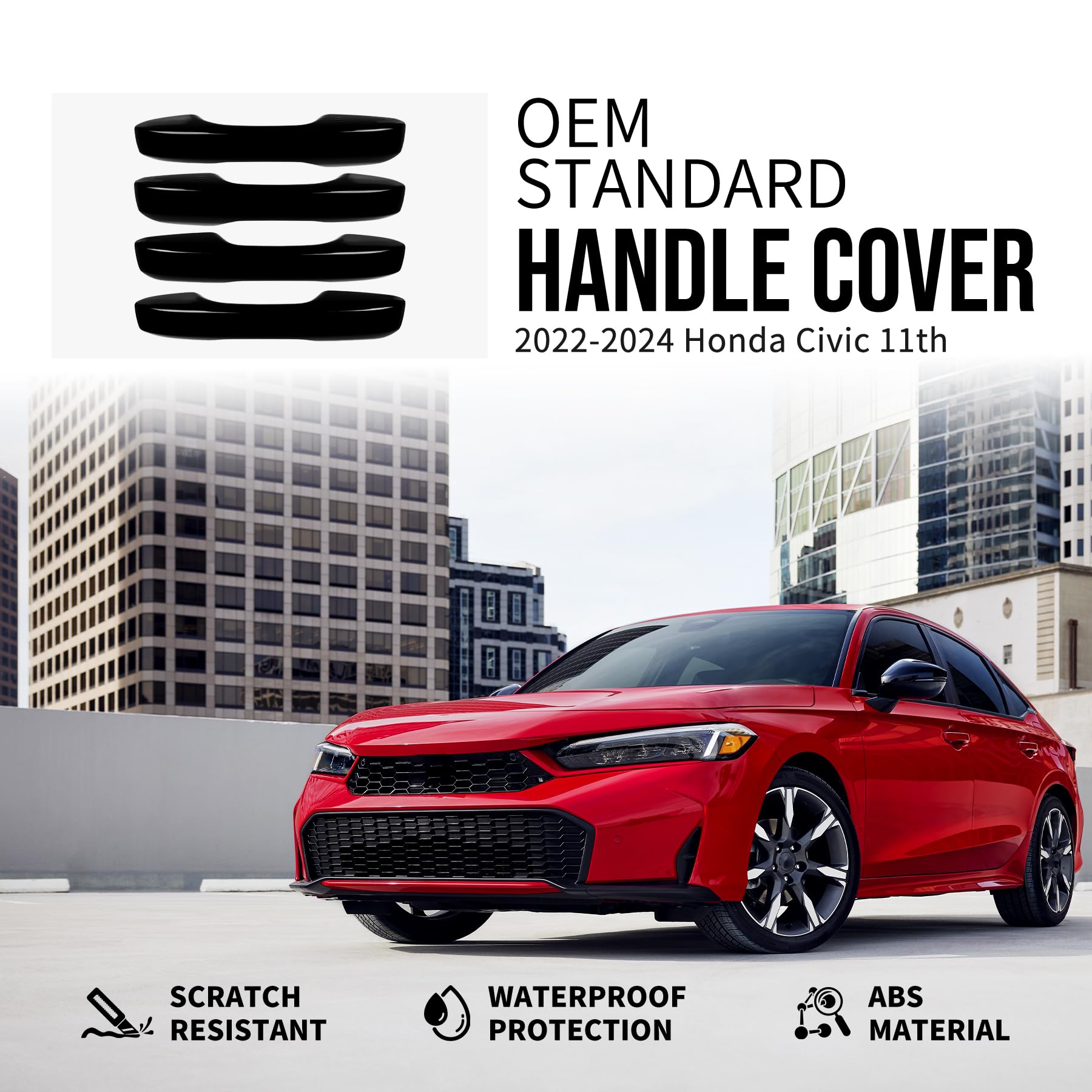 Reltvo installation kit for Honda with front handle covers and tools