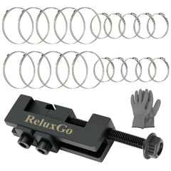 ReluxGo axle boot clamp tool with adjustable jaws for versatile CV clamp work.