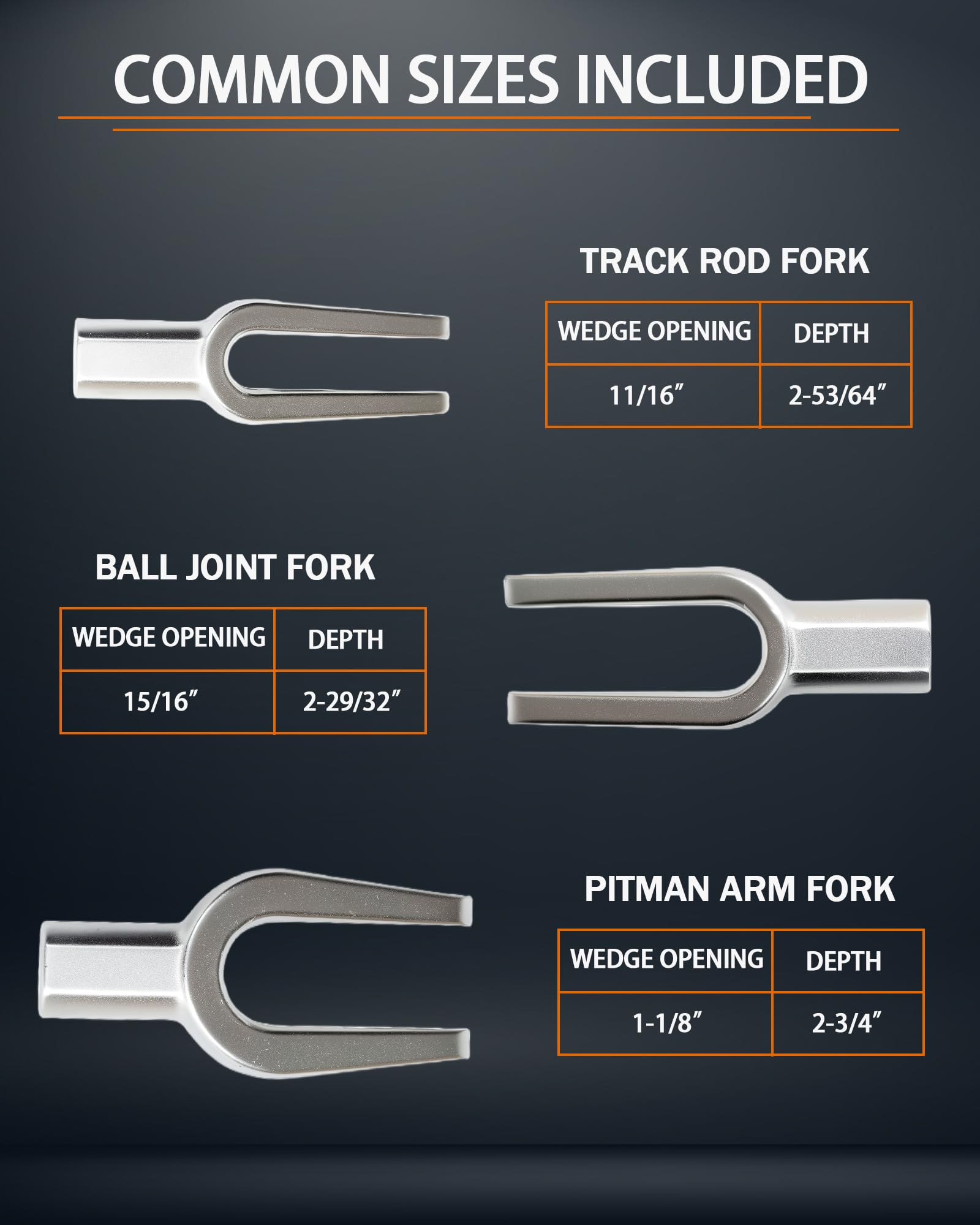 ReluxGo ball joint fork 15/16 inch ready for tough detachments