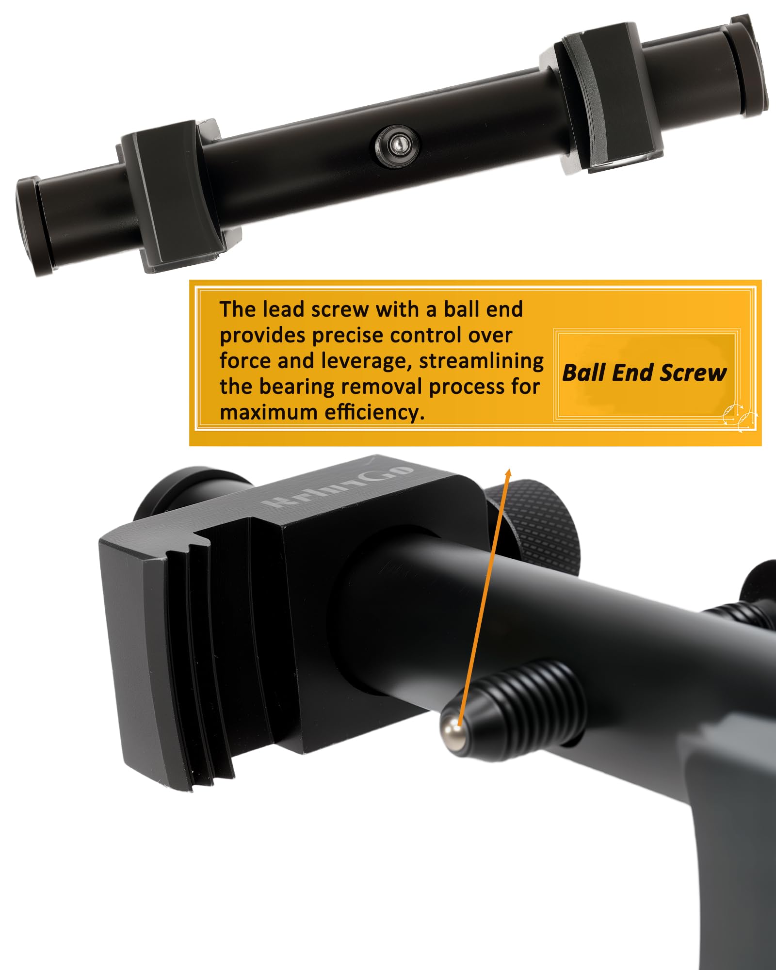 ReluxGo forged 45 steel pulley puller offers durable heavy-duty performance