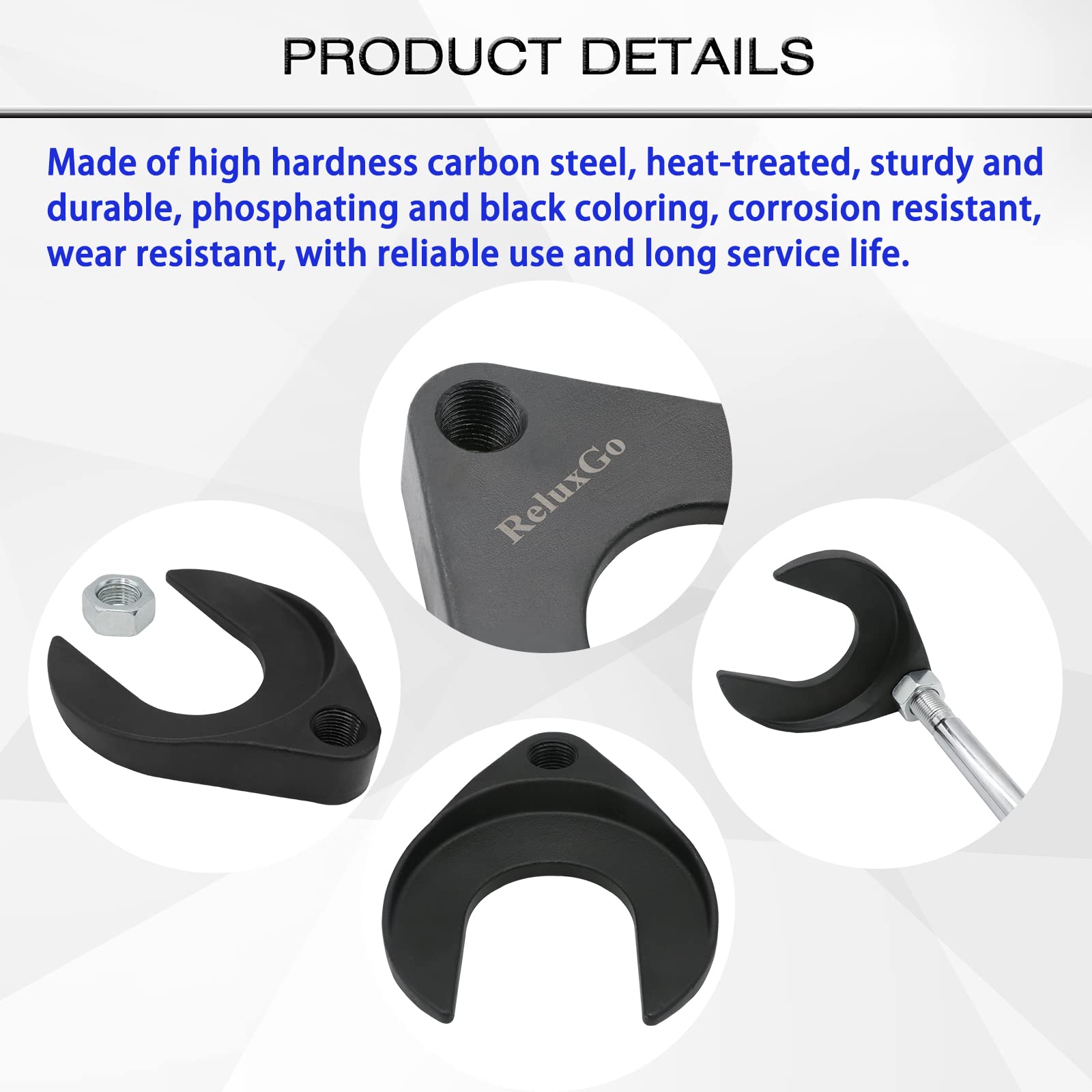 ReluxGo kit includes pulley attachment, nut, and gloves for CV work.