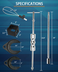 ReluxGo outer CV joint adapter simplifies mounting around the shaft