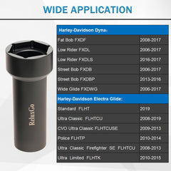 ReluxGo threaded bushing included for secure alignment during use.
