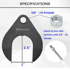 ReluxGo tool minimizes bearing risk during CV joint removal.