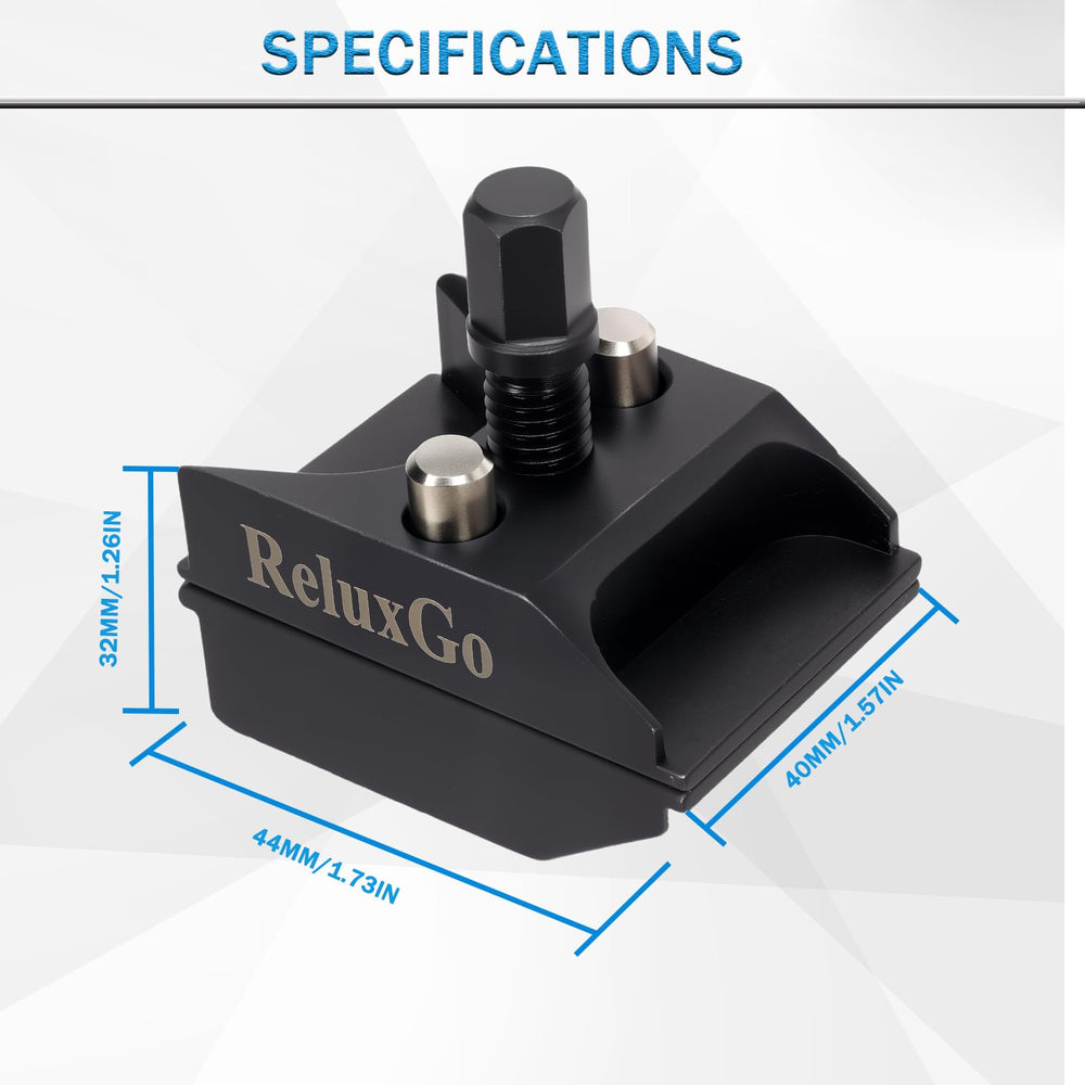 ReluxGo corrosion and wear resistant construction for long-term use