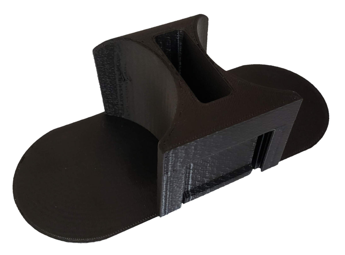 REM Works LLC C7 Corvette cup holder insert with key fob compartment for quick access.