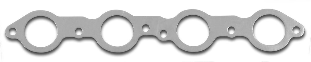 Remflex 2008 round-port exhaust header gasket for Chevy V8, durable seal under high heat