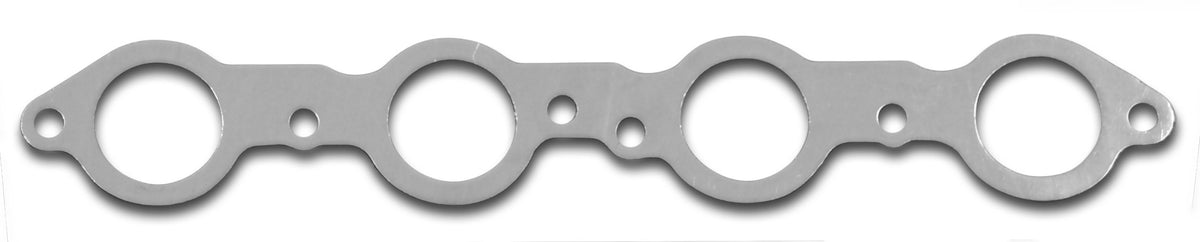 Remflex 2008 round-port exhaust header gasket for Chevy V8, durable seal under high heat