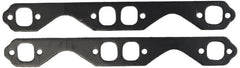 Remflex Chevy V8 exhaust gasket, set of 2, durable seal for stock port and headers