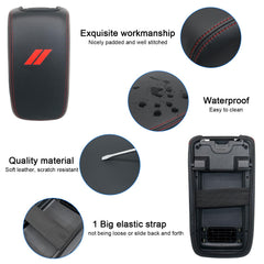 REMOCH microfiber leather armrest cover provides soft, premium comfort