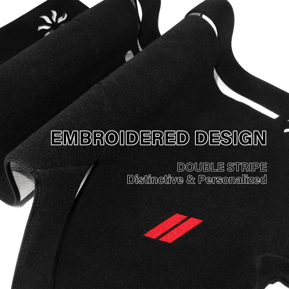REMOCH dash cover showcasing sunshade and UV protection for Charger interior.