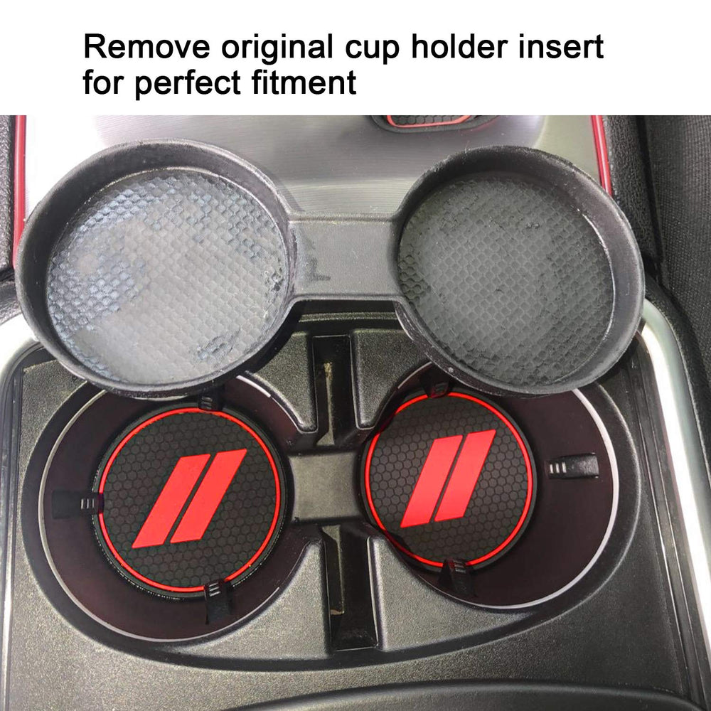 REMOCH anti-slip red liners help keep items stable during drives