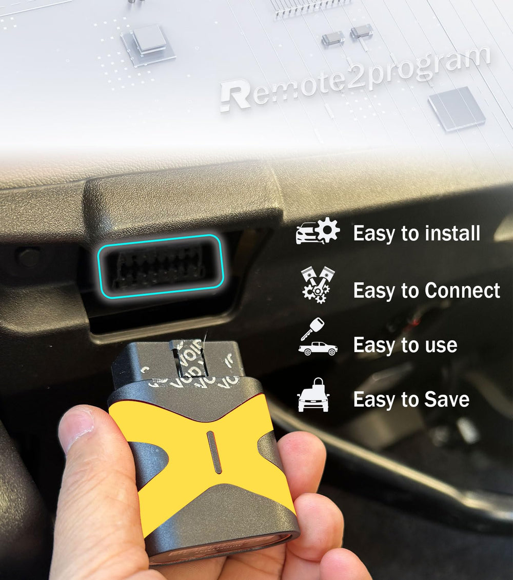 Remote2program bluetooth pairing process illustrating secure pairing.