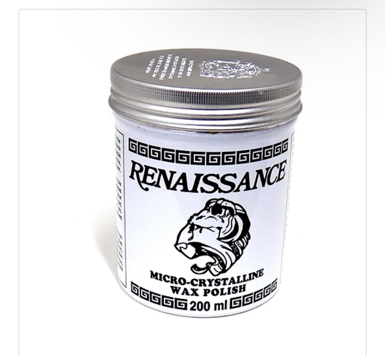 Renaissance Wax bottle provides a museum-grade protective finish for swords
