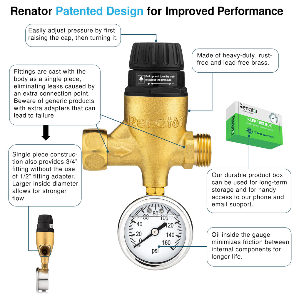 Renator RV regulator installation guide shows easy setup steps.