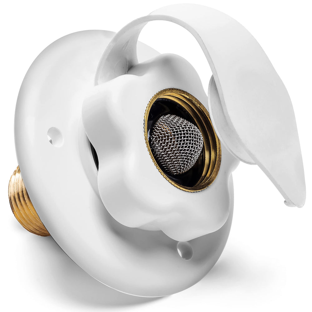 Renator 3 inch brass inlet flange fits standard hoses.