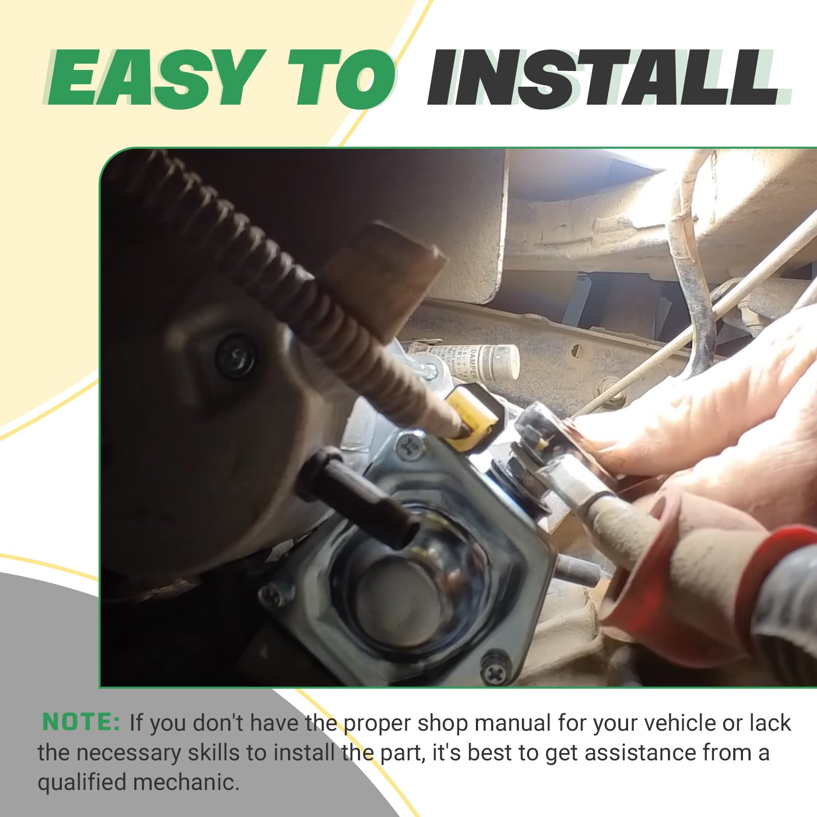 Rendrox 12V starter motor for Kubota RTV900, compact design fits tight spaces.