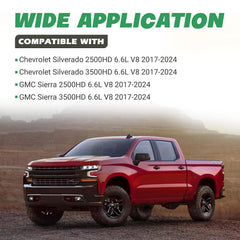 Duramax L5P MAP sensor spacer installation using OEM connectors.