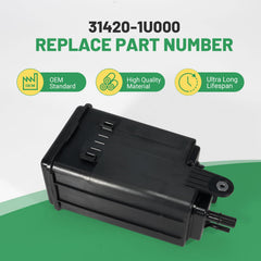 OE replacement canister with 31420-1U000/1U300 numbers, reliable OEM-style fit
