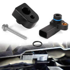 Rendrox MAP Sensor spacer close-up shows durable build for Ford 6.7L Powerstroke
