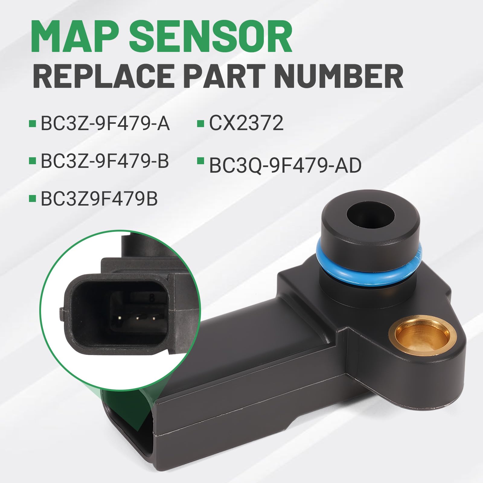 Rendrox heat-relief spacer image demonstrates reduced heat exposure near exhaust