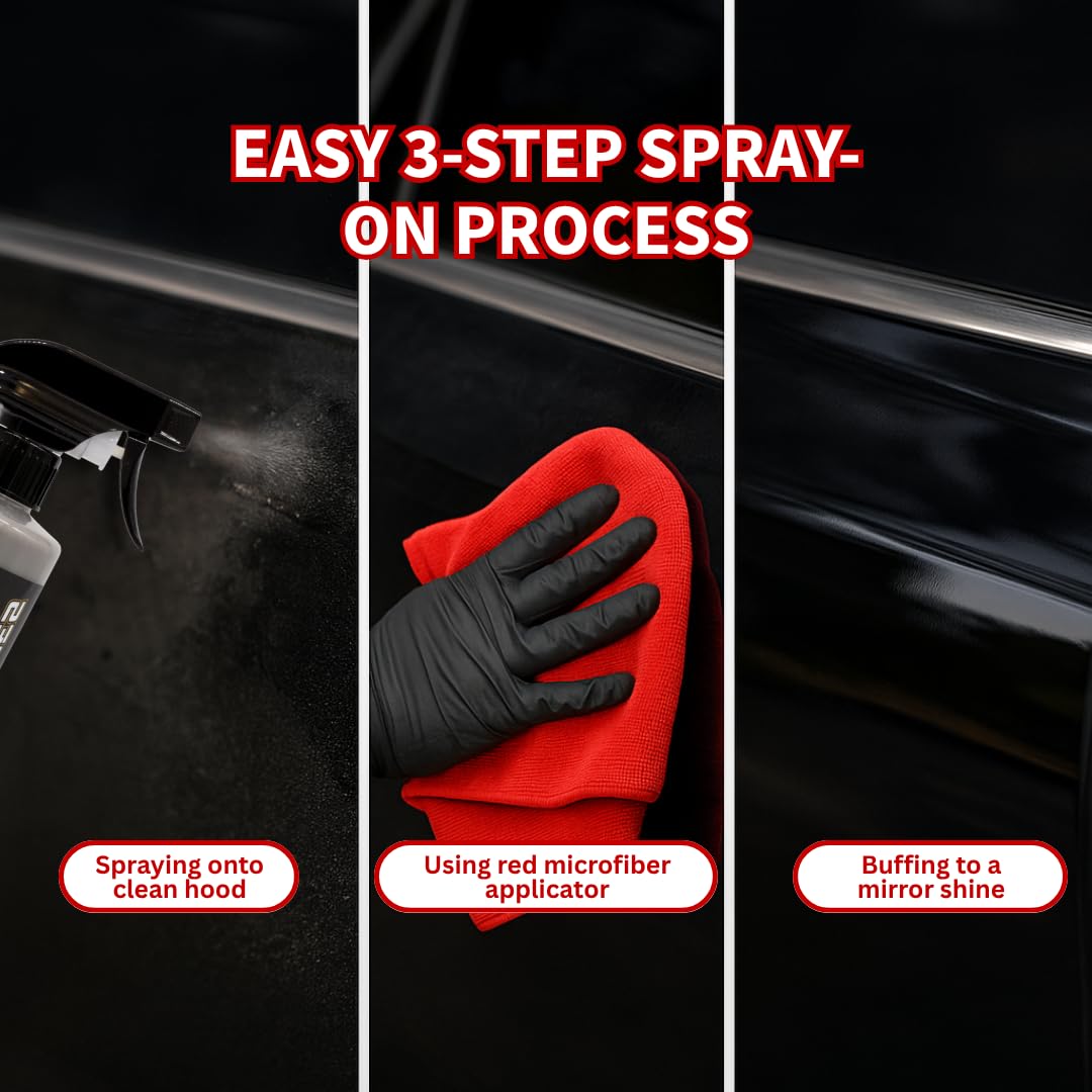 Renegade Products Graphene Sio2 sacrificial layer protects the clear coat