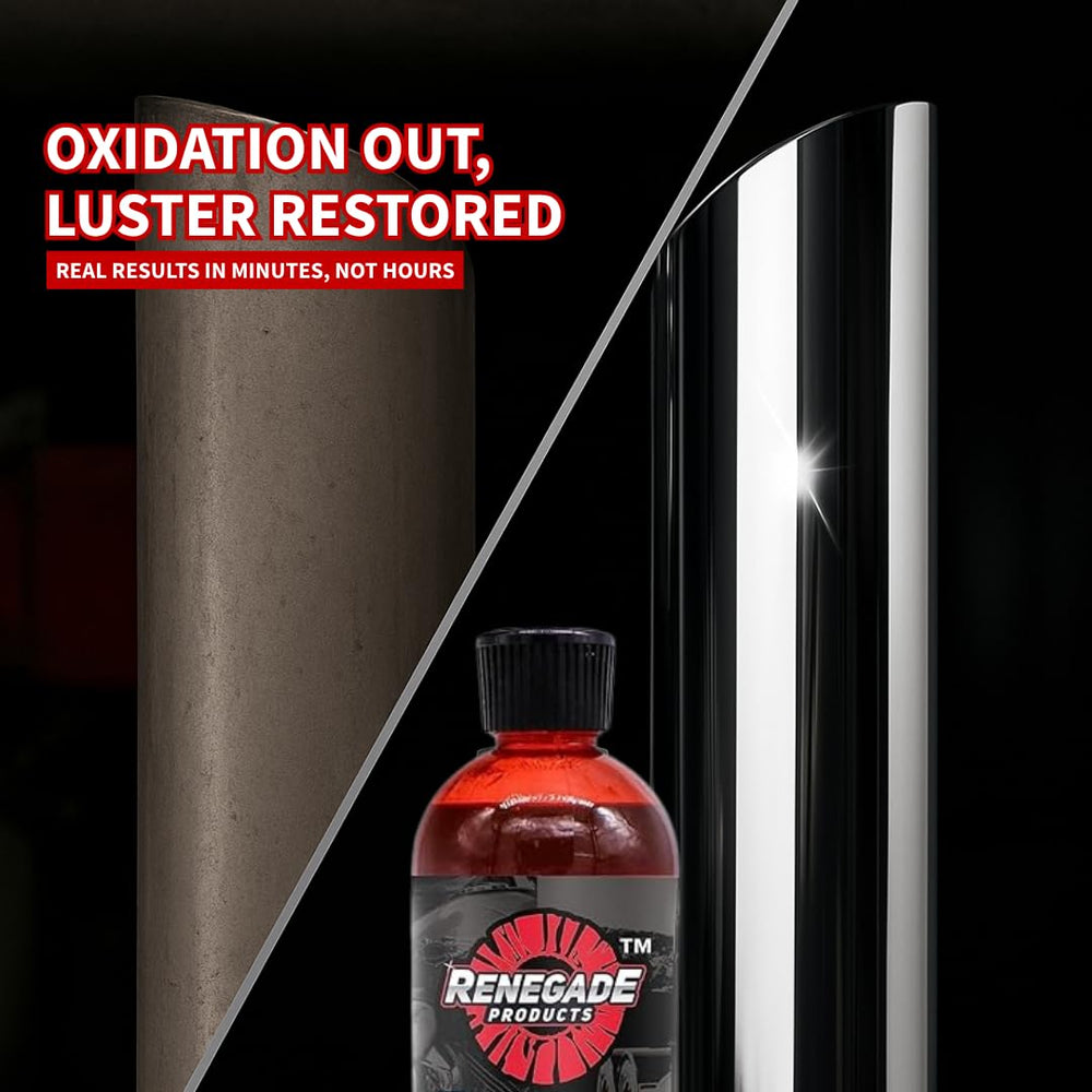 Renegade Products Rebel Pipe Dream dries as a protective film on metal