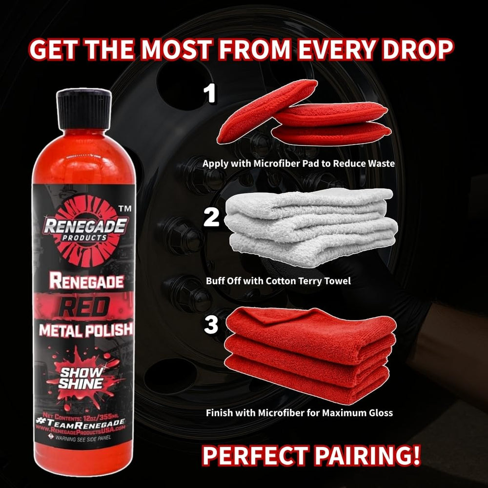 Bike frame detail reveals deep luster with a simple hand polish.