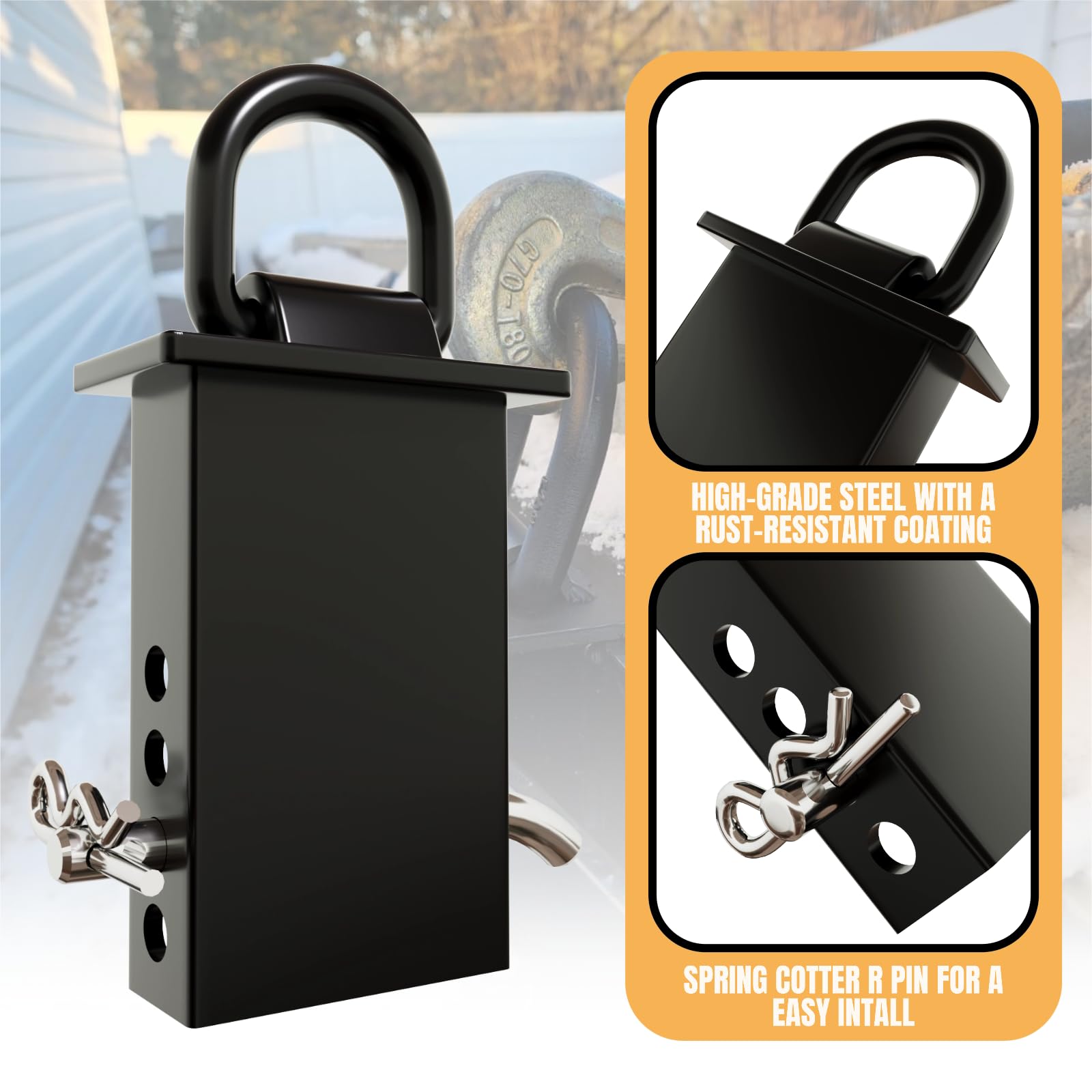 Renegrip 6-pack with hardware for evenly spaced tie-down points