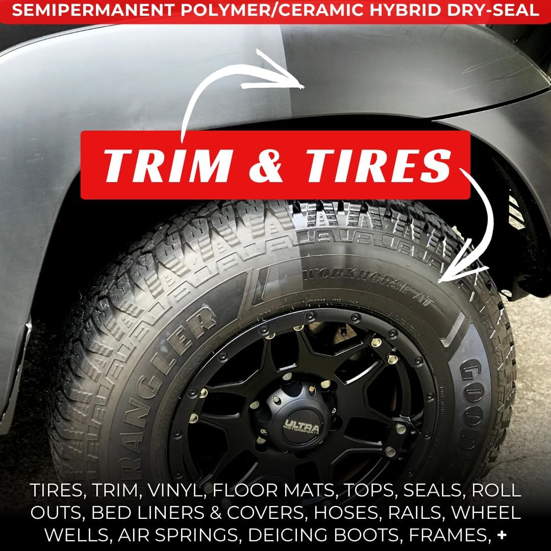 BLAK restores car trim with a rich, durable black finish.