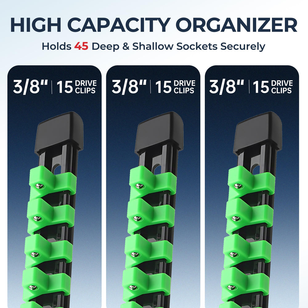 Reniteco color-coded sleeves help identify sizes at a glance.