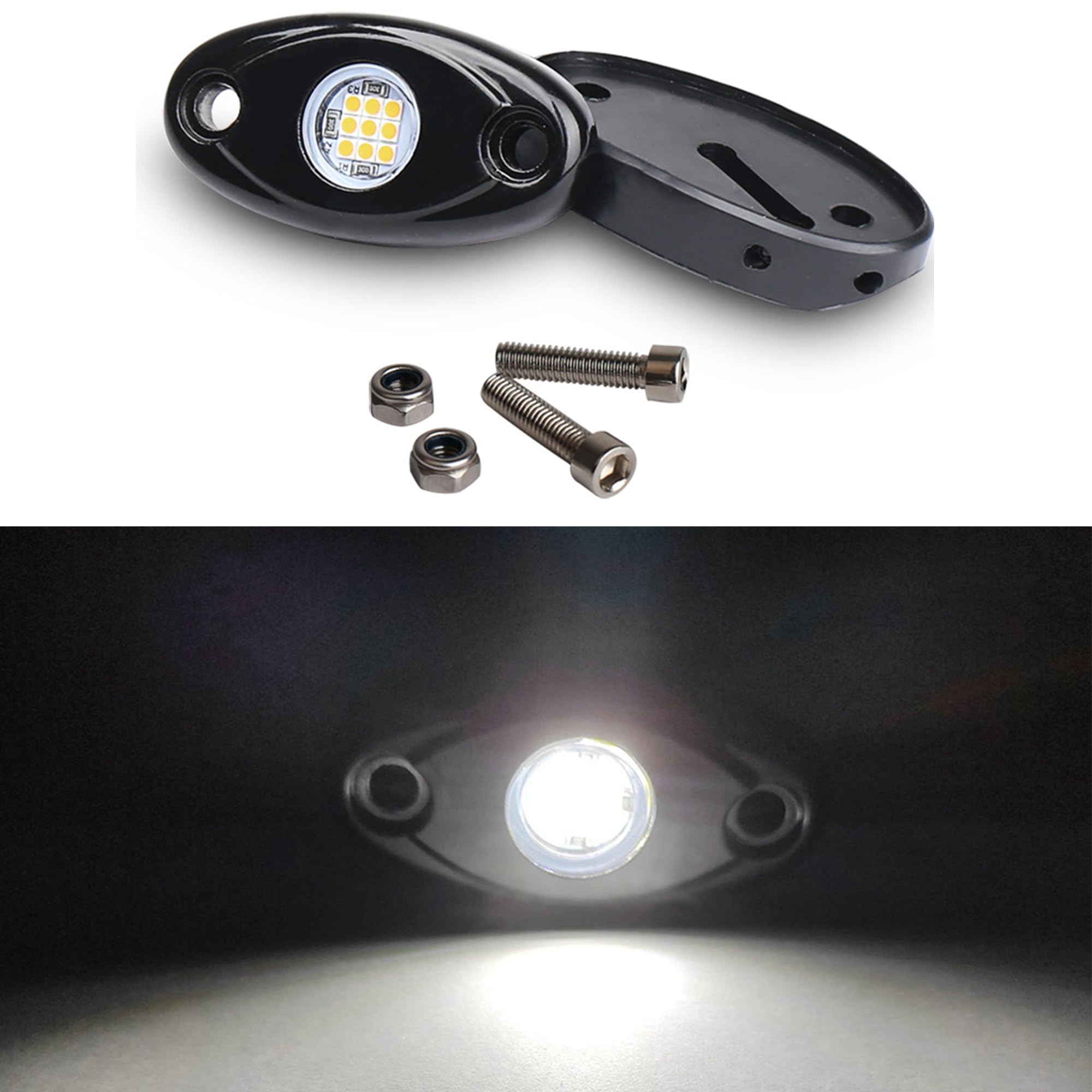 RENMAII-LIGHT 47-inch extension wires extend mounting options.