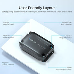 Renogy DC to DC charger 12V 20A safety protections guarding electronics