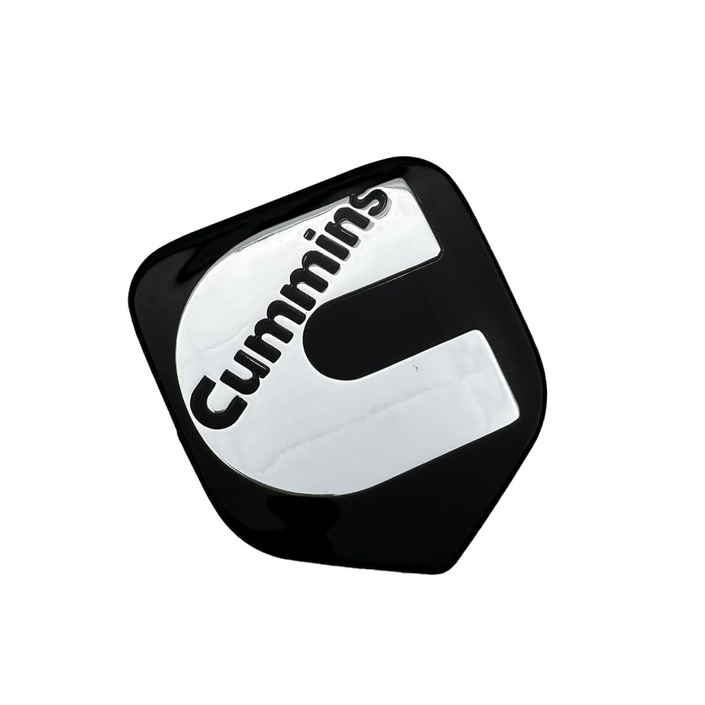 One-piece packaging contains a single Cummins emblem for replacement.