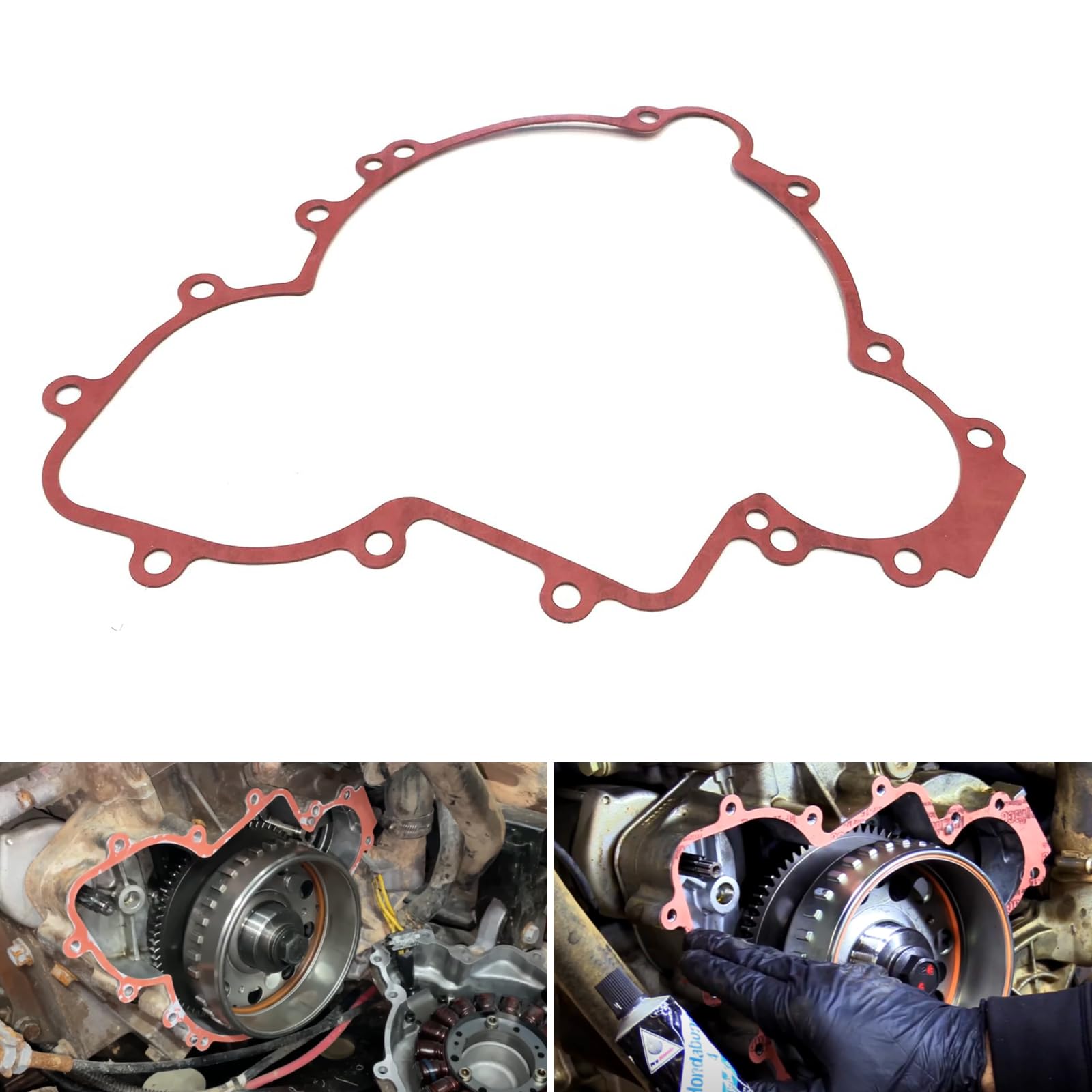 REPLACEMENTKITS.COM cover gasket for Polaris Ranger 900-1000 seals joints for durability.