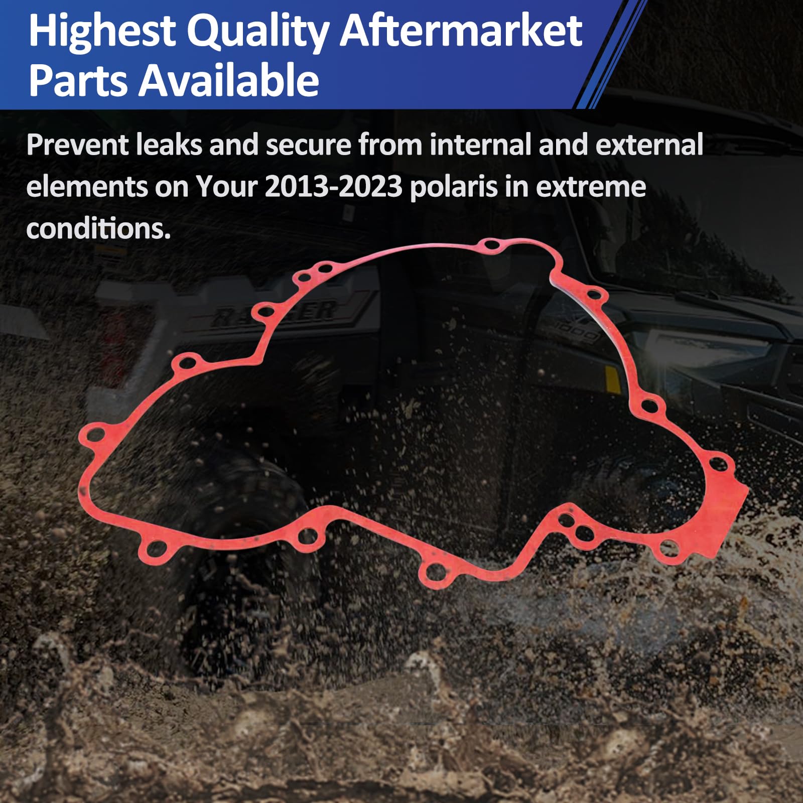 REPLACEMENTKITS.COM Polaris SxS gasket supports long-lasting off-road performance.