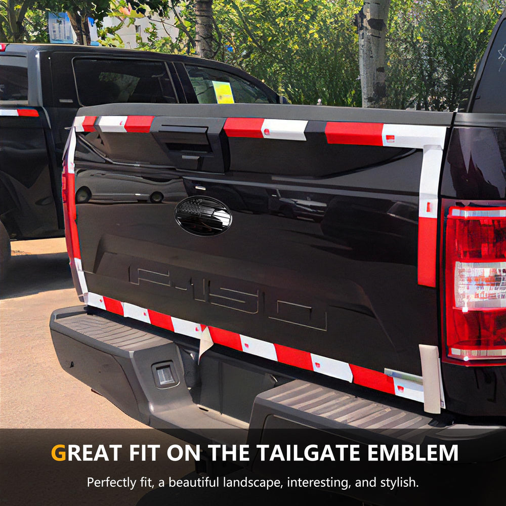RERPRO ABS material emblem cover for durable, lightweight exterior protection.