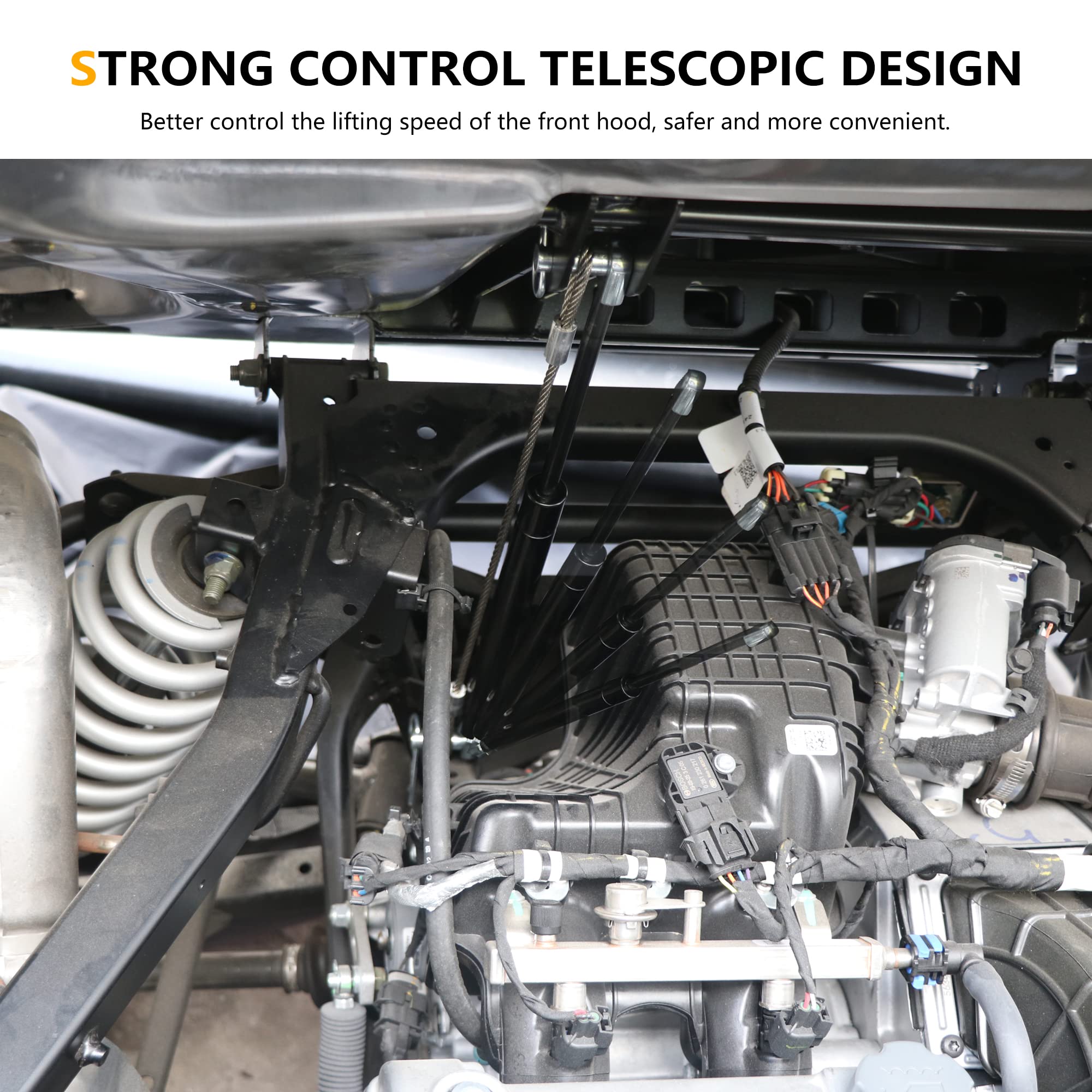 RERPRO lift-support metal rod with rugged joints for durable performance.