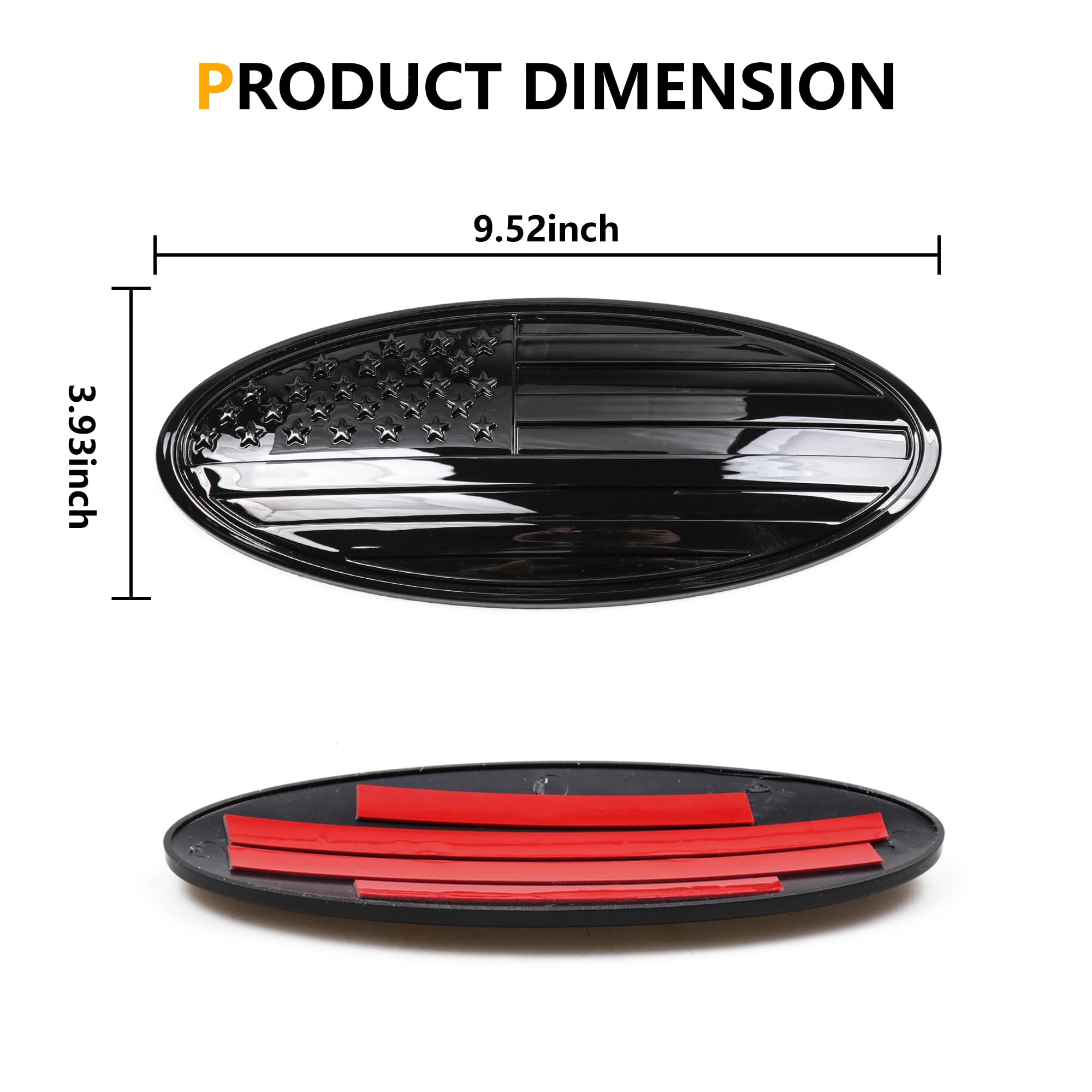 RERPRO easy-install emblem cover simplifies exterior upgrades.