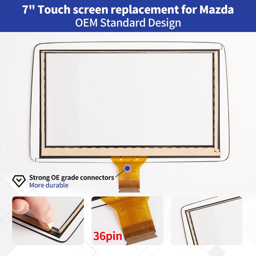 RESNAVSCREN Toyota Yaris OEM screen replacement enhances visibility