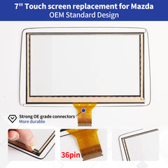 RESNAVSCREN Toyota Yaris OEM screen replacement enhances visibility