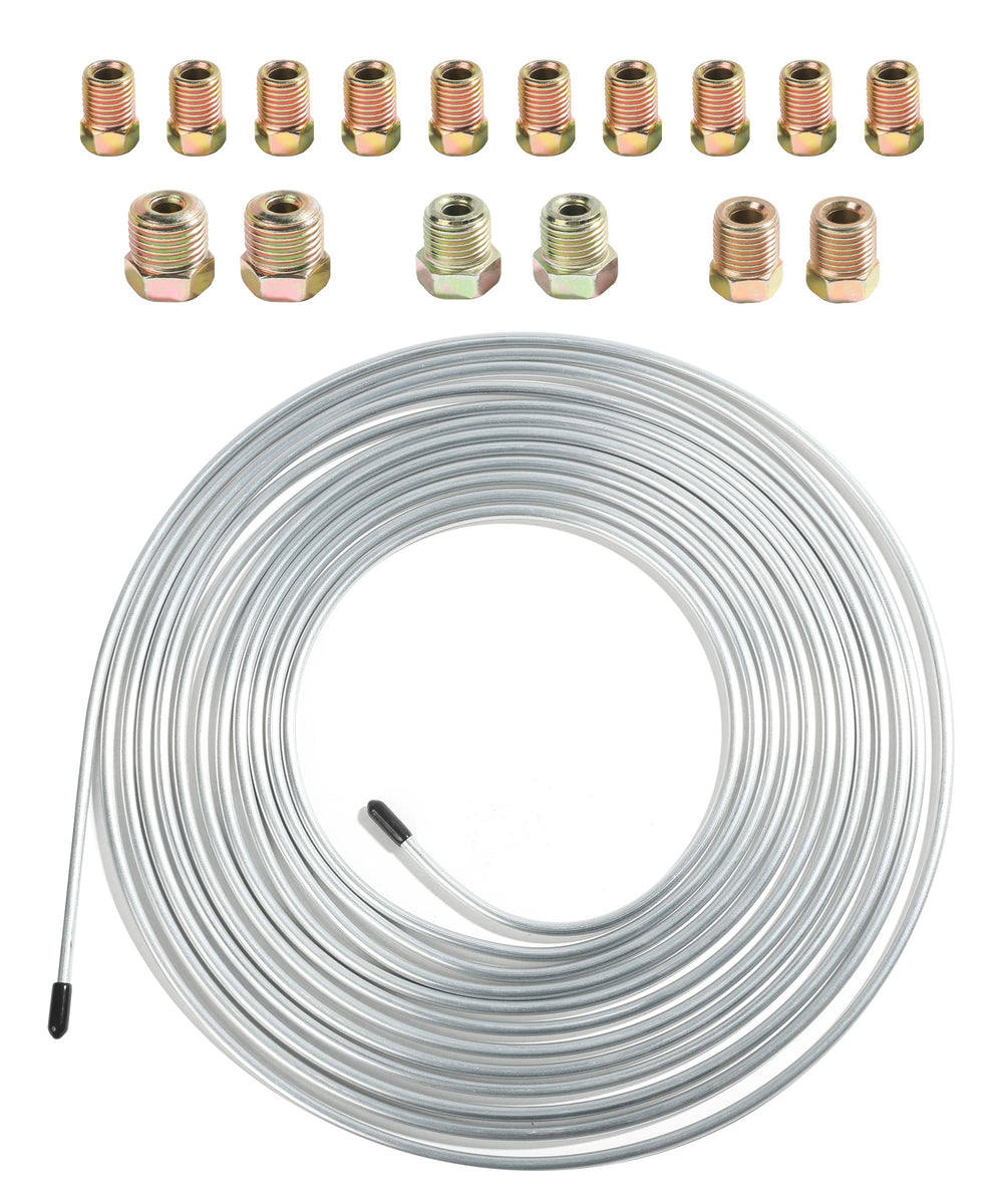 Reswish Esewalas 25ft brake line kit coiled for easy routing and flexible installation.